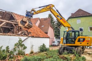 Abbruch eines MFH in Gleidingen