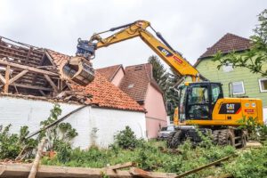 Abbruch eines MFH in Gleidingen