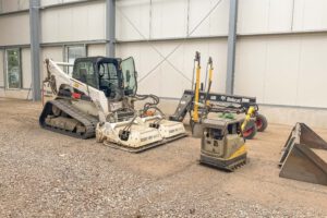 Herstellen eines Hallenplanums in Stöcken