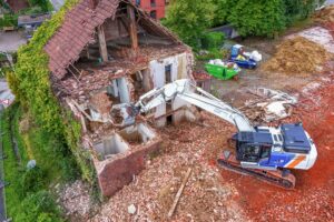 Hausabriss in Friedrichsburg