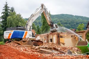 Hausabriss in Friedrichsburg