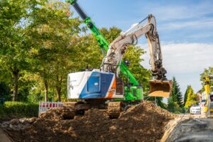 60000 Liter Löschwasserbehältereinbau