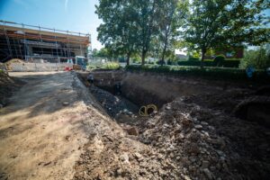 60000 Liter Löschwasserbehältereinbau