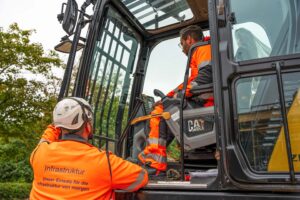 60000 Liter Löschwasserbehältereinbau