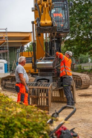 60000 Liter Löschwasserbehältereinbau