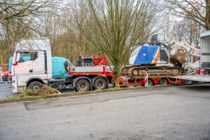 Bad Pyrmont Rammrohrgründung für Ampelmasten