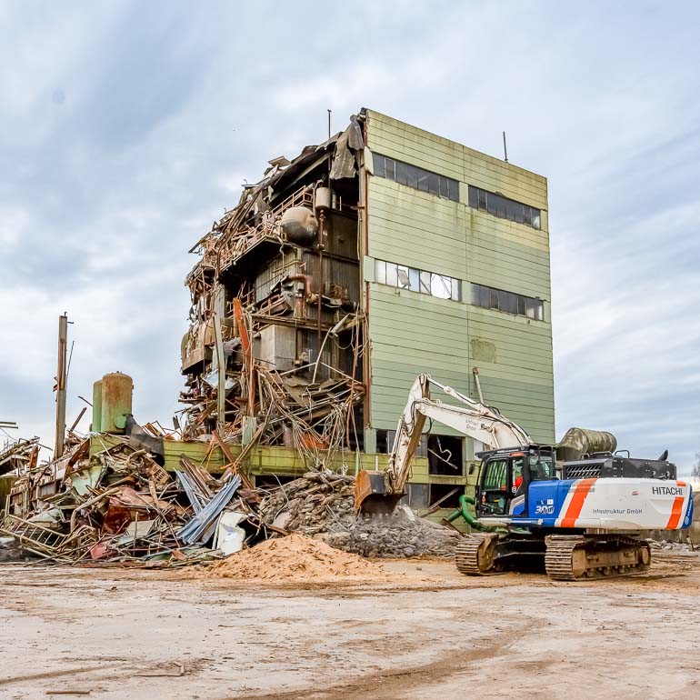 Abbrucharbeiten