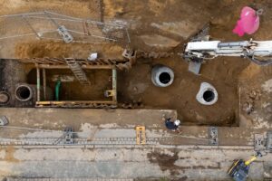 Erschließungsarbeiten für Feuerwehr und Gewerbefläche in Wennigsen Erschließungsarbeiten für Feuerwehr und Gewerbefläche in Wennigsen