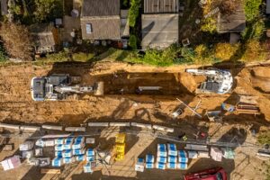 Erschließungsarbeiten für Feuerwehr und Gewerbefläche in Wennigsen Erschließungsarbeiten für Feuerwehr und Gewerbefläche in Wennigsen