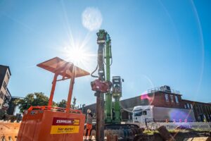 Tiefbauarbeiten bei Conti Hannover