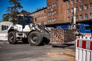 Tiefbauarbeiten bei Conti Hannover