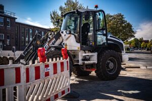 Tiefbauarbeiten bei Conti Hannover