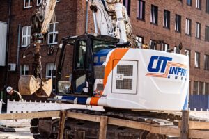 Tiefbauarbeiten bei Conti Hannover