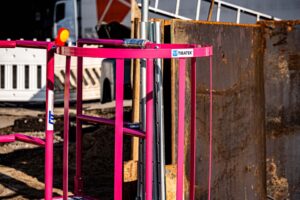 Tiefbauarbeiten bei Conti Hannover