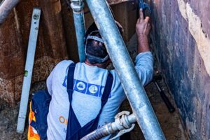 Tiefbauarbeiten bei Conti Hannover