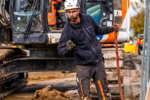 Erschließungsarbeiten für Feuerwehr und Gewerbefläche in Wennigsen Erschließungsarbeiten für Feuerwehr und Gewerbefläche in Wennigsen