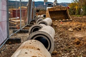 Erschließungsarbeiten für Feuerwehr und Gewerbefläche in Wennigsen Erschließungsarbeiten für Feuerwehr und Gewerbefläche in Wennigsen