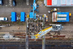 Entfernung erste Bahn