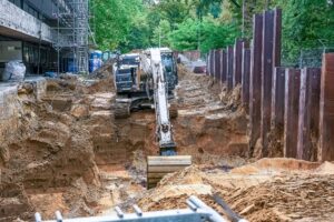 Ausgraben Stadthalle Braunschweig