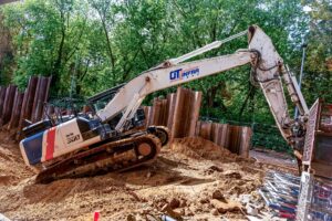 Ausgraben Stadthalle Braunschweig