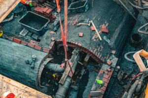 Tiefbauarbeiten bei Conti Hannover